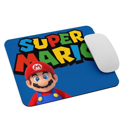 NINTENDO Super Mario - Mouse Pad NEW 9.5'' x 7.75'' Non Slip Gaming Laptop.