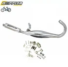 Racing Doppler Exhaust ER1 Mobylette MBK 51 with Ball Head AND Fixing