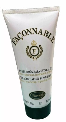 Faconnable  Tri-Active AFTER-Shave Balm 3.3 FL Oz. Rare Hard To Find.