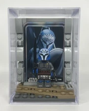 Collectible Force Pack Minifigure Display Case For Lego Star Wars Bo Katan