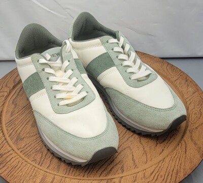 Colorblock Trainers Womens Light Mint Casual Fashion Sneakers 