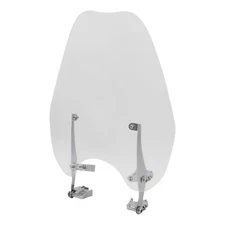 Windshield 49mm Detatchable Clamps Quick Release Fit For Harley Street Bob 18-24