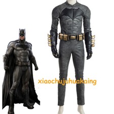 Justice League Batman Bruce Cosplay Costume Halloween Outfit Fancy Dress Suit