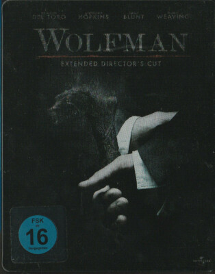 Wolfman (Steelbook Extended DC) Benicio Del Toro, Anthony Hopkins - Blu-ray
