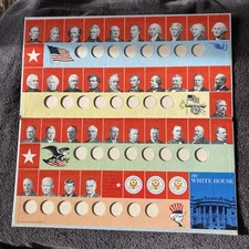 Vintage 1965 Meet the Presidents Quiz Game- Complete- Selchow & Righter
