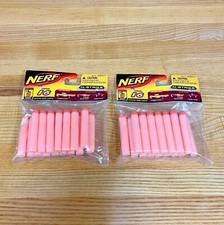Nerf N Strike 16 Pack Lot of 2 Packs Orange Clip System Darts 62572 2008 NEW