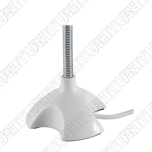 1 x Universal White Desk Stand Adjustable USB Stand Mini Desktop Microphone Mic - Picture 3 of 5