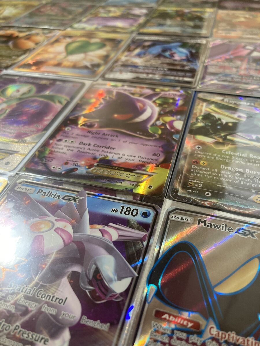 Pokemon TCG – 5 cartas EX / GX / Mega EX Lot.