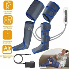 Leg Massager Machine Knee Calf Thigh Foot Ankle Massage Pain Relief Circulation
