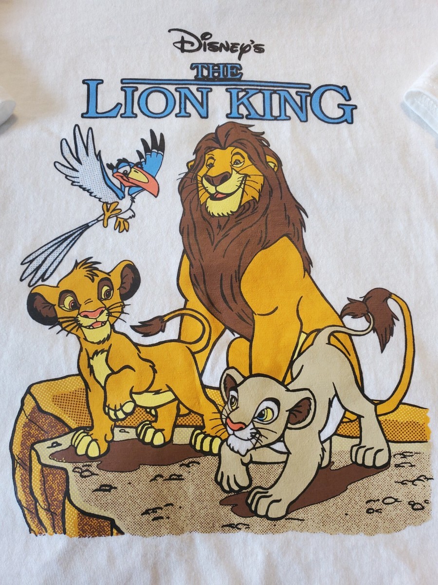 The Lion King T Shirt Simba Nala Disney Children's Vintage 90s | eBay