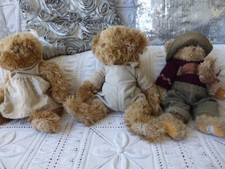 lot 3 peluches oursons Louise …