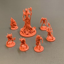 Lot 7 Monster HERO GAME Miniature For Dungeons  Dragon D D Figure toy SFG 19