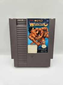 Tecmo World Wrestling video game (Nintendo Entertainment System 1990) NES