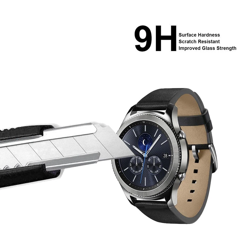 3X Supershieldz Tempered Glass Screen Protector for Huawei Watch GT 2 (46mm) - Image 3 of 4
