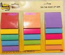 📀 Post-it : Super Sticky Notes 15 Pack- (Multicolor)