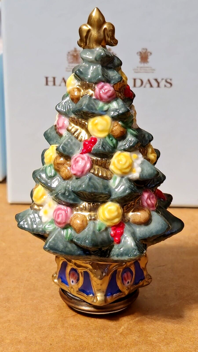 HALCYON DAYS クリスマスツリー エナメル HALCYON DAYS クリスマス