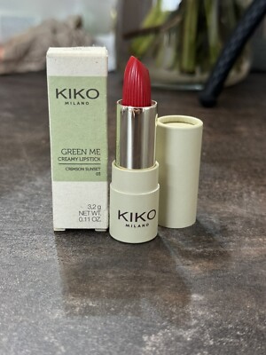 LABIAL GREEN ME CREAMY LIPSTICK 03 DE KIKO MILANO