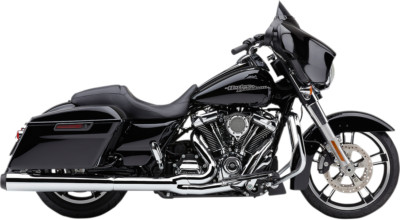 Cobra Powerflo 2-Into-1 Exhaust Chrome for Harley FLHR FLHX FLTR 2017-Up 6451