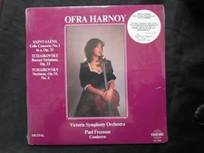SAINT-SAËNS/TCHAIKOVSKY, Cello Conc+ Ofra Harnoy Canada New Sealed LP FREE SHIP