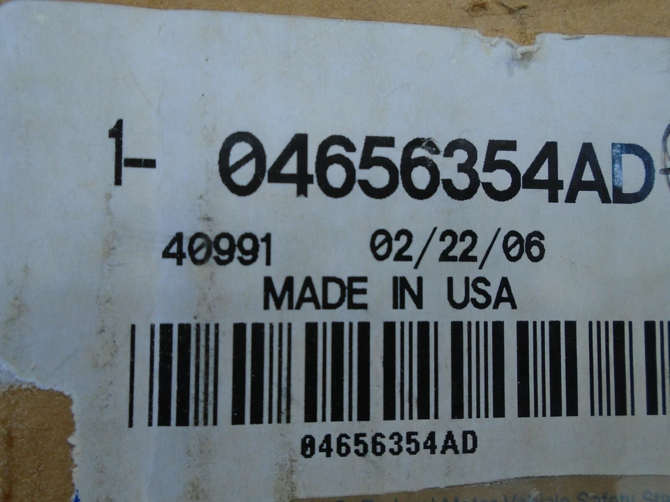 Amortiguador trasero genuino Mopar 4656354AD Chrysler Dodge Plymouth neón Foto 2 de 4