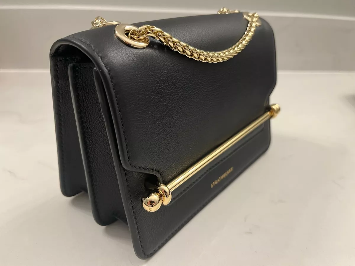 Strathberry Mini Leather East West Bag