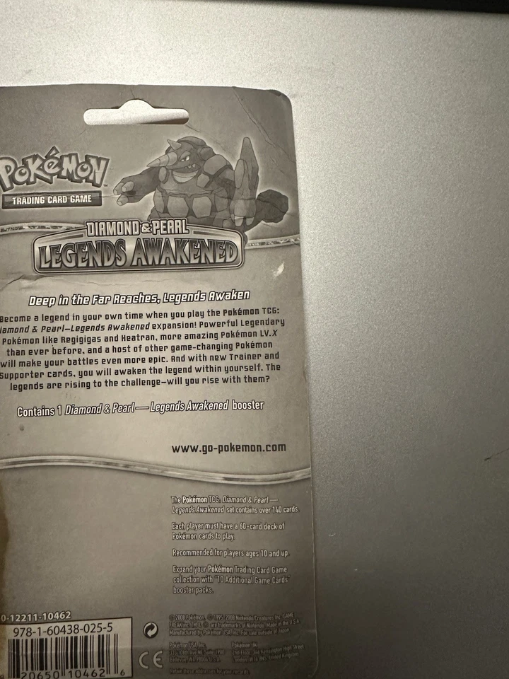 Pokemon Legends Awakened Diamond & Pearl Series Blister Pack Lucario New Sealed - Image 3 of 3