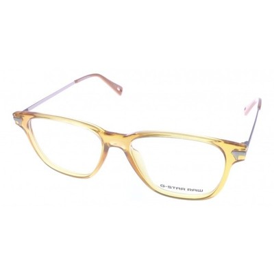 G-Star Raw Brille Herren Damen  Orange Rechteckig GS2639 COMBO DENDAR Kunststoff