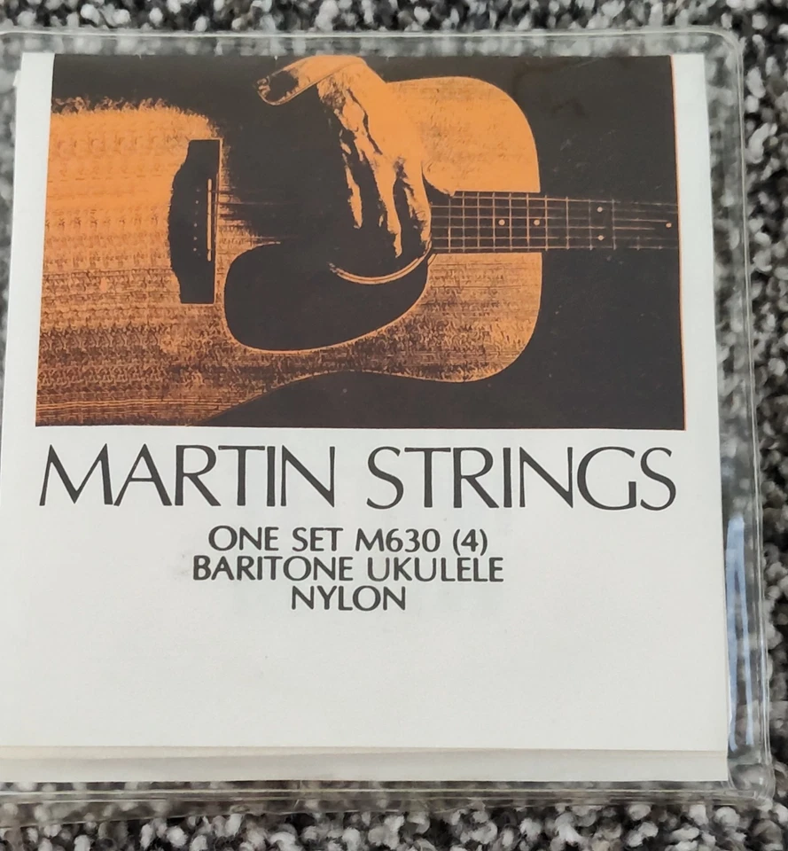 2 Vintage Sets Martin Strings Ukulele Nylon Baritone M630 & M600 Folk music - Image 4 of 4