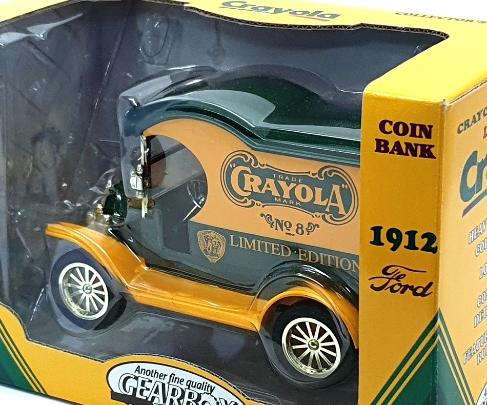 Gearbox 14cm Long Diecast Coin Bank 76522 - 1912 Ford Crayola Delivery Car - Image 4 of 4