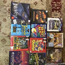 18 SEALED PC CD ROM VINTAGE RARE GAMES LOT GOOD CONDITION