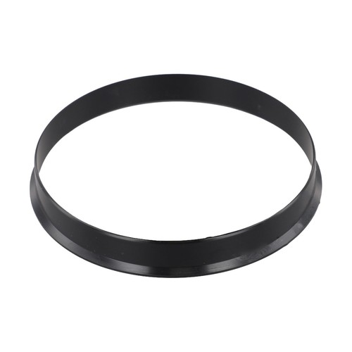 Set of Four Hub Centering Spacers Compatible with For BMW Wheels in Black - Picture 3 of 12