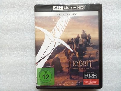 Der Hobbit - Die Spielfilm Trilogie - 4K Ultra HD   Neu + OVP