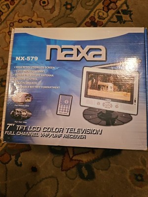 Vintage NIB NX-579     7'' TFT LCD COLOR TV 