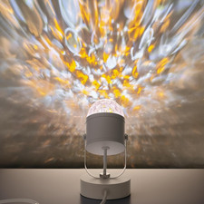 Plug in Dynamic Ocean Wave Table Lamp Water Ripple Night Light Projector for Roo