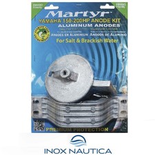 KIT ANODI YAMAHA 150-200 HP IN ALLUMINIO FUORIBORDO BARCA GOMMONE