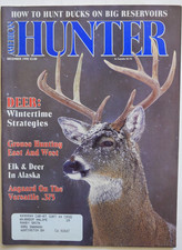 AMERICAN HUNTER MAGAZINE - DECEMBER 1990 - Elk & Deer in Alaska + more