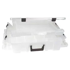 Flambeau T9500 Adjustable Compartment Box With 15 To 24 Compartments, Plastic,