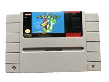 Super Mario World (Super Nintendo SNES, 1991) Authentic Cartridge Only - Tested
