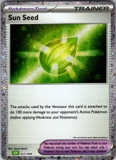 Pokemon | Trading Card Game Classic | Sun Seed | 027/034 | NM Holo