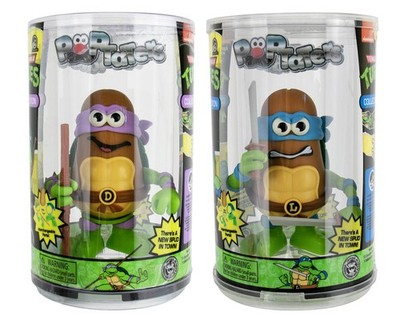 Super Impulse 4'' Poptater TMNT Leonardo & Donatello Assortment (6)