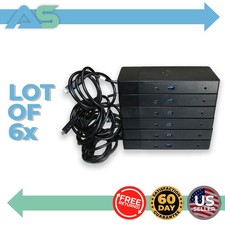 Lot of 6 Dell WD19S WD19TBS WD19 Docking Station HDMI DPort  Broken Connectors