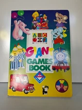 Vintage ABC Kids Giant Games Book Thomas Postman Pat Bananas In Pyjamas Blinky
