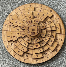 Creative Crafthouse Safecracker 50 Wooden Puzzle Brain Teaser USA Wood USA Made