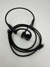 Shokz OpenRun Pro Mini Bone Conduction Sport Headphones S811 Black  Charger