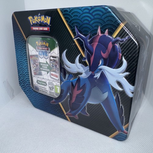 Genuine Pokémon Divergent Powers Tin | Samurott Tin ONLY (Pokemon Live Included) - 第 1/10 張圖片
