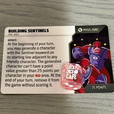 Marvel Heroclix X-men 97 Building Sentinels One Shot