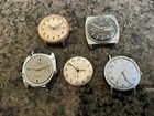 Vtg Timex Lot 1977 Viscount Marlin Calendar Day Date Manual Wind Lot As Is
