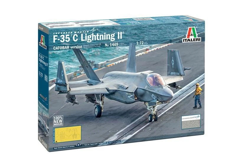 ITALERI 1/72 F-35C LIGHTNING II - Immagine 2 di 4