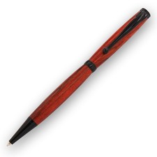 Fancy Pen Kit, Black Chrome Finish, Single Kit, Legacy Woodturning
