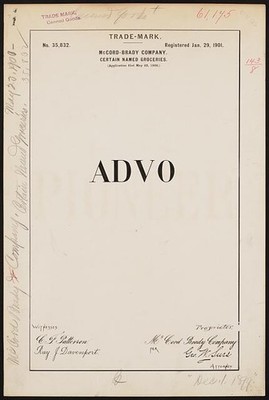 Photo:[ McCord-Brady Company for Advo brand Certain Named Groceries]